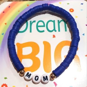 Clay bead handmade bracelets! Each bracelet comes wrapped with a little surprise
